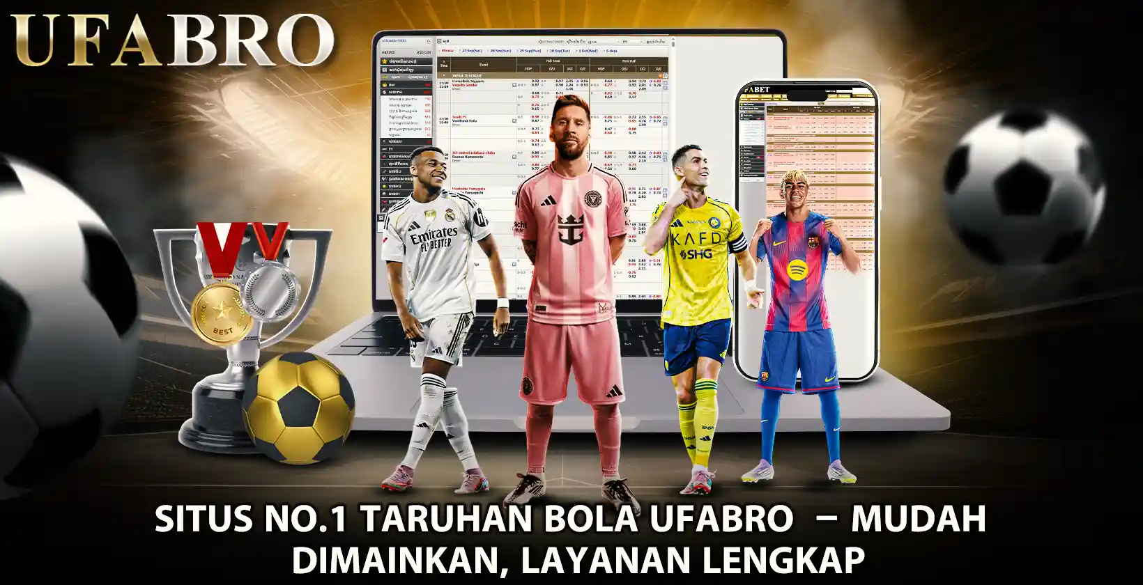 Situs No.1 Taruhan Bola Ufabro Mudah Dimainkan, Layanan Lengkap